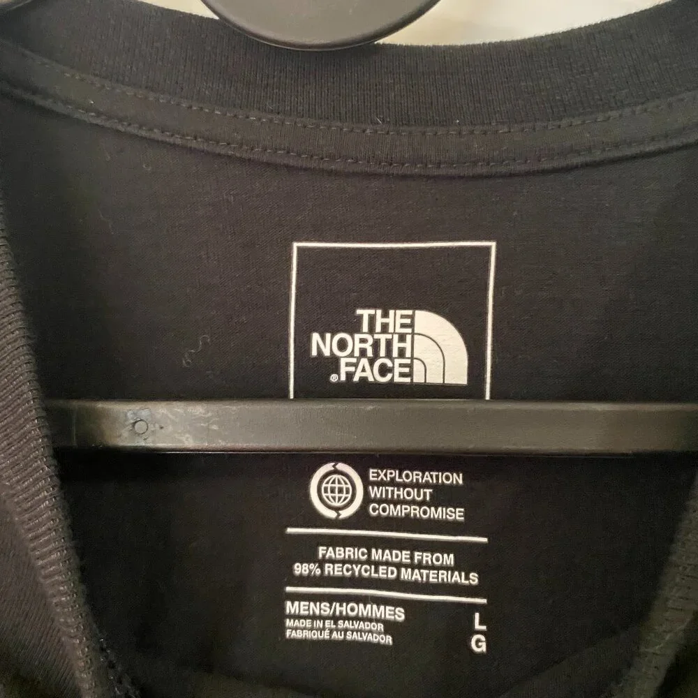The North Face tee worn never